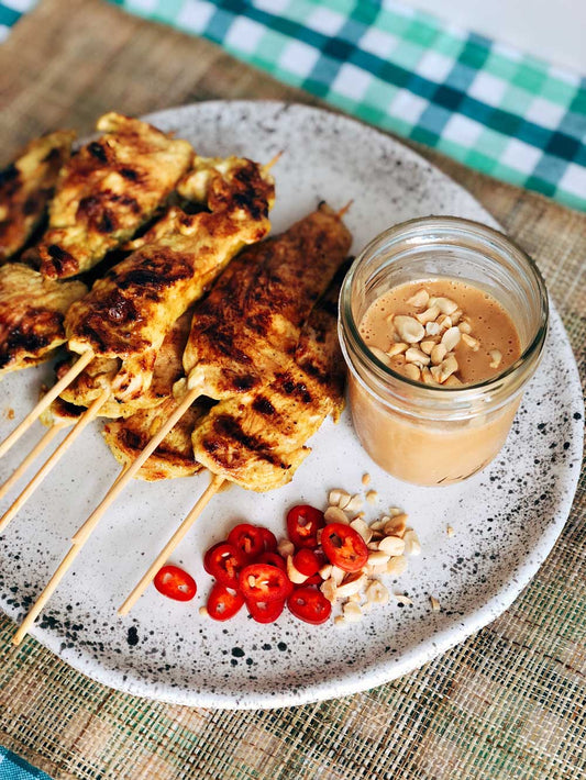 Chicken Satay Peanut Sauce