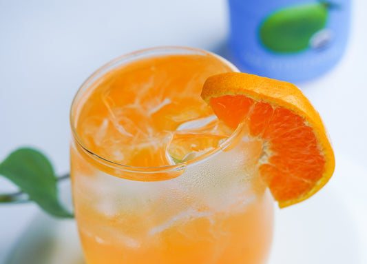 Copra's Hydrating Sunset Mocktail