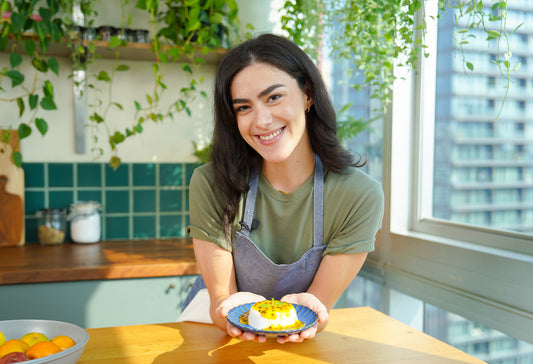 Vegan Coconut And Passion Fruit Panna Cotta