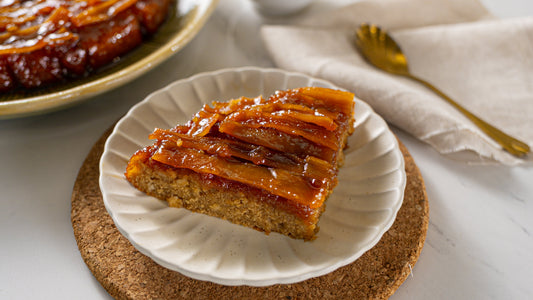 Upside Down Coconut Cake
