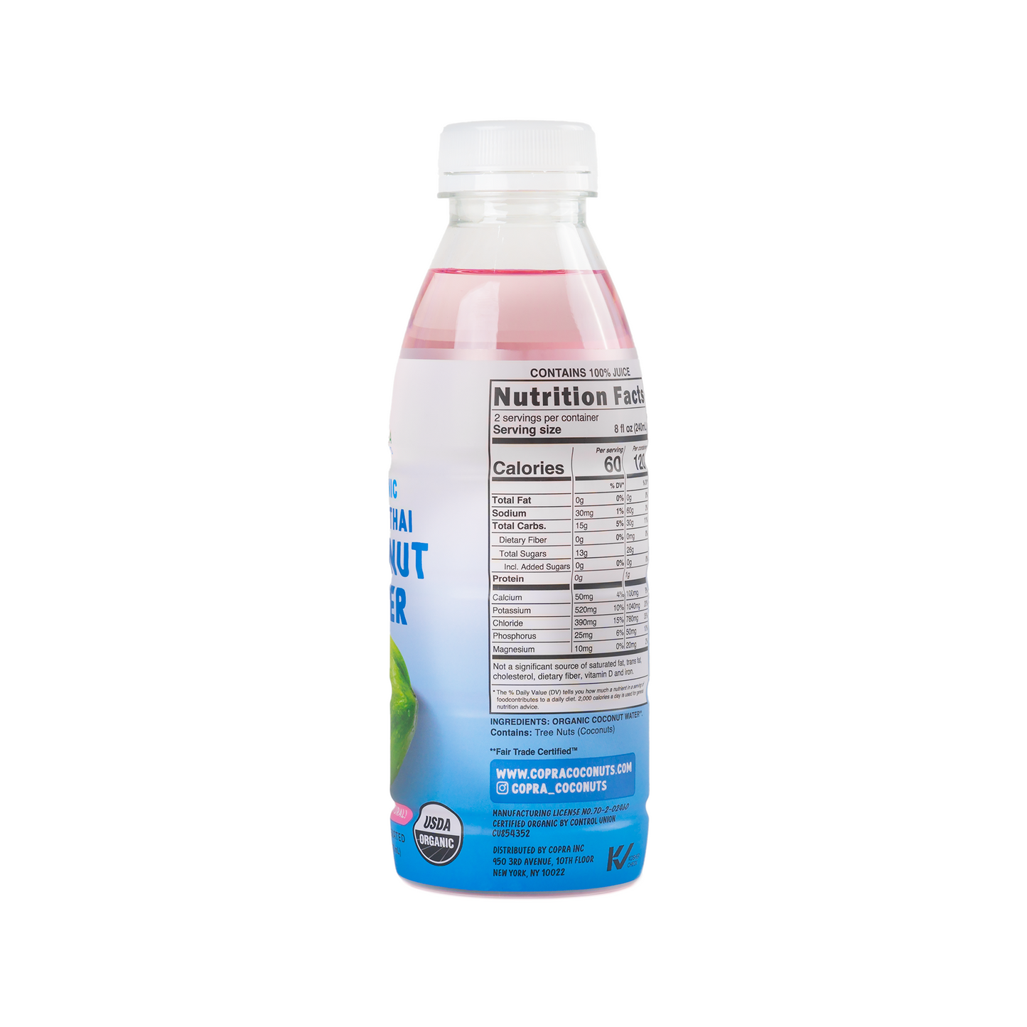 Organic 100% Pure Coconut Water