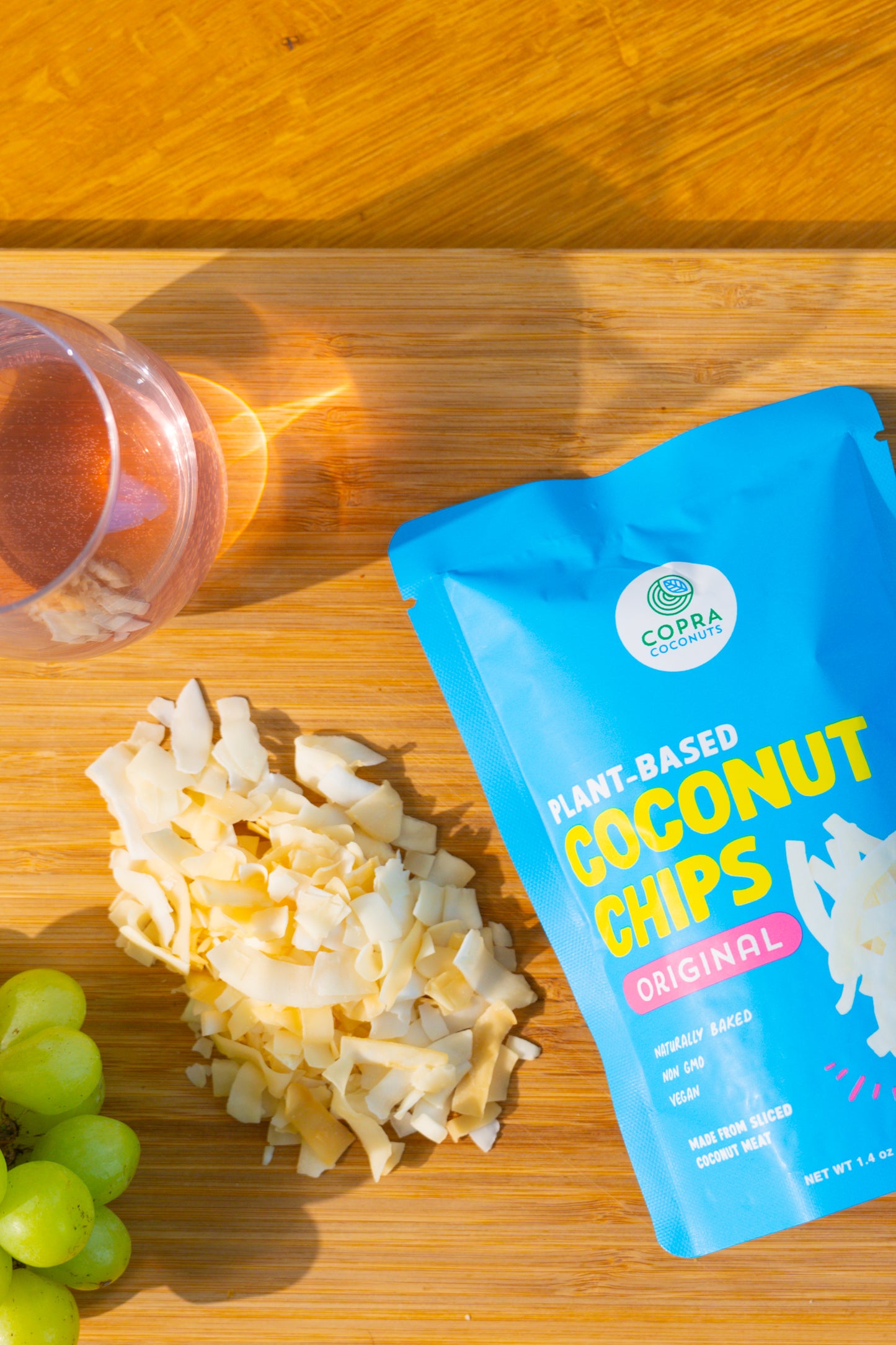 Baked Coconut Chips
