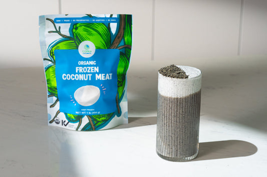 Black Sesame Cloud Smoothie