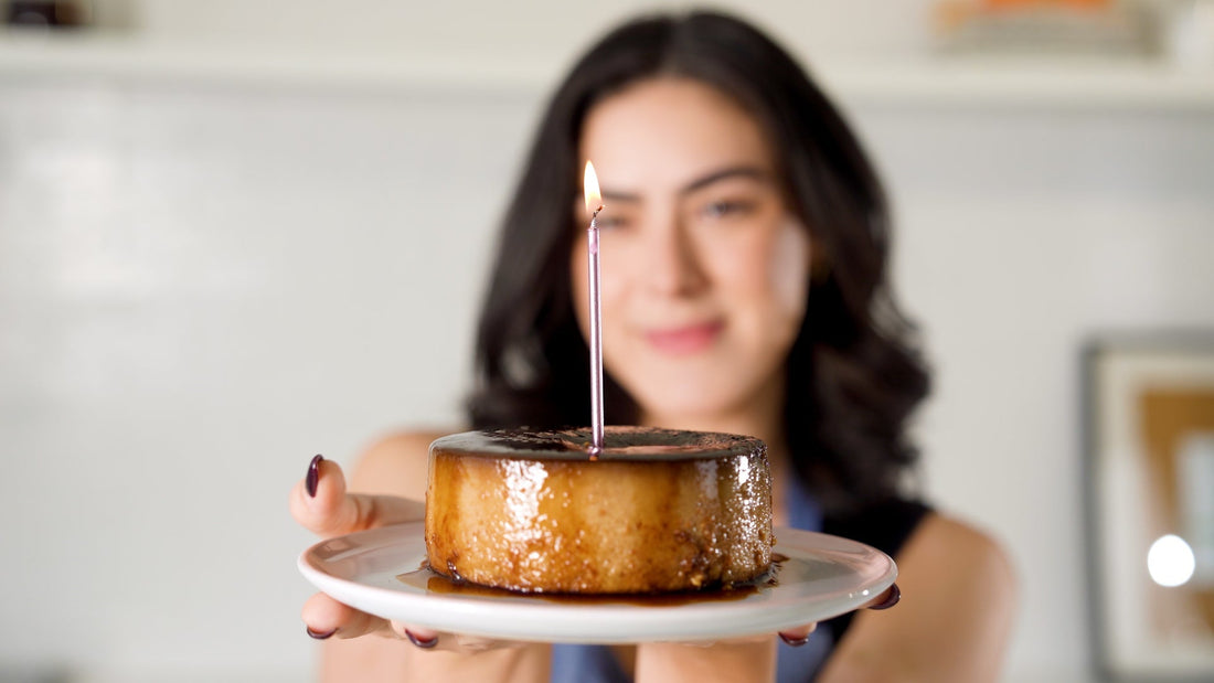 Birthday Flan