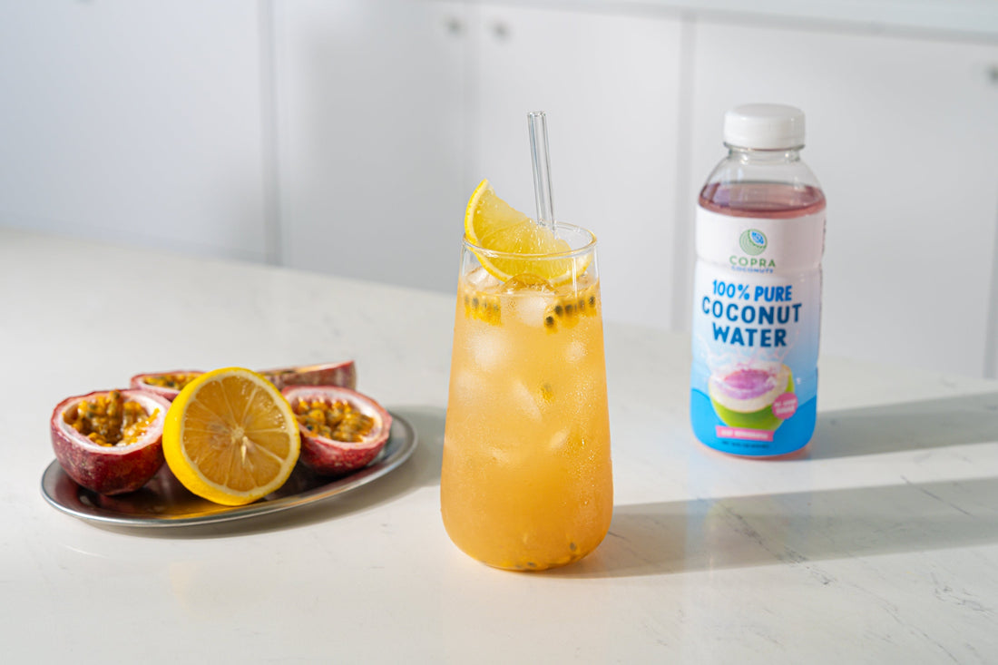 Coconut Water Passion Fruit Lemonade