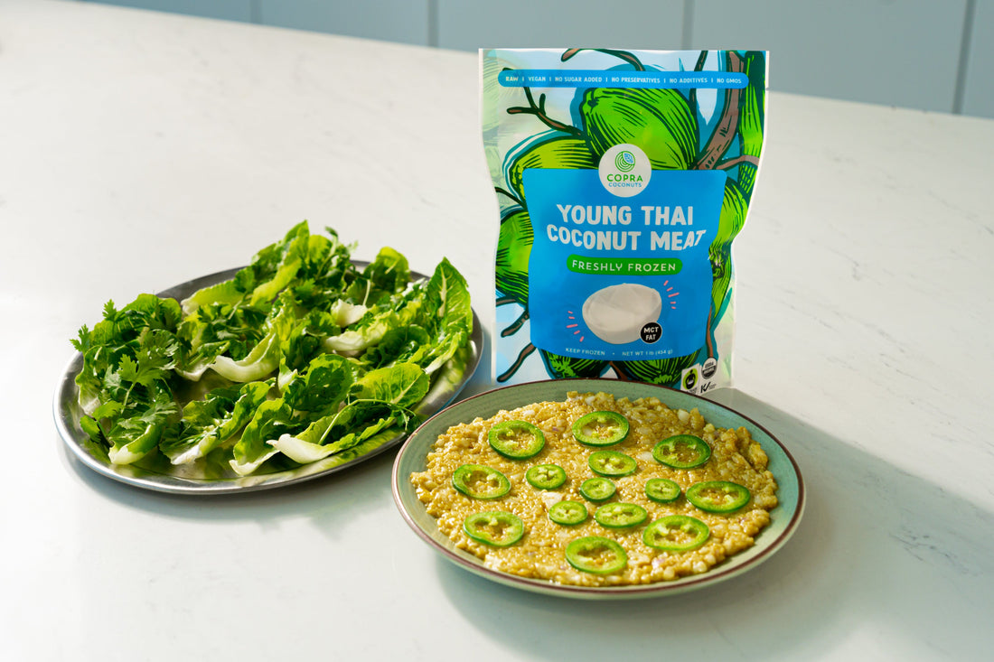 Coconut “Crab” Curry Cups