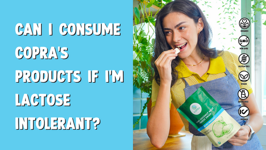 Can I consume Copra's products if I'm lactose intolerant?