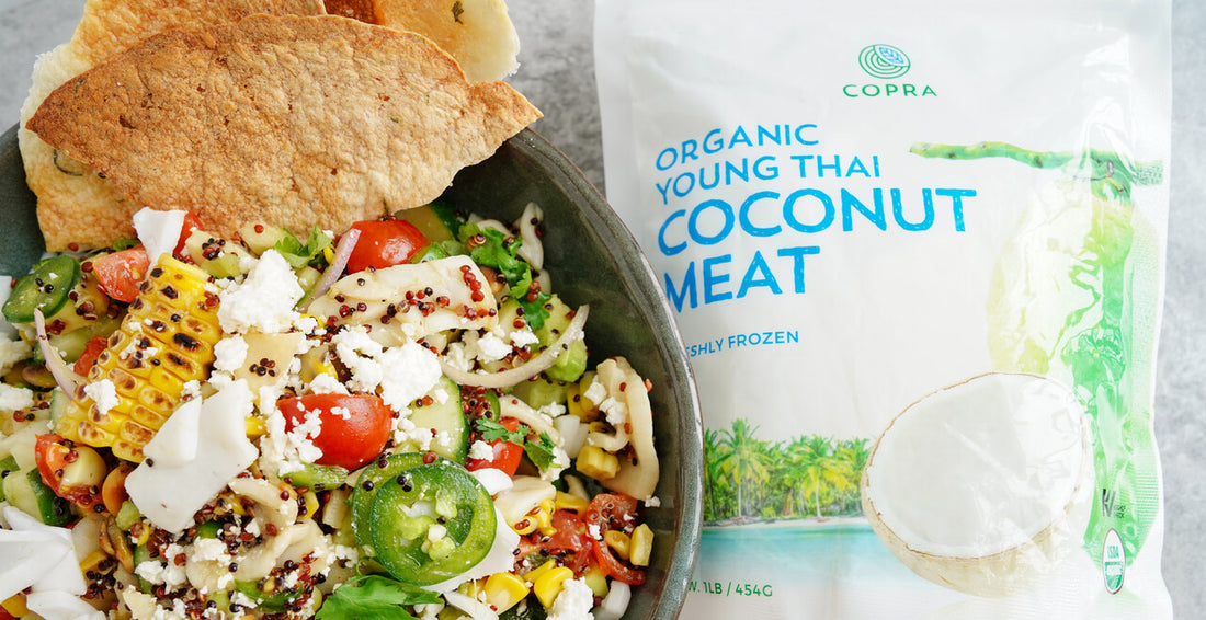 Copra’s Coconut Corn Salad