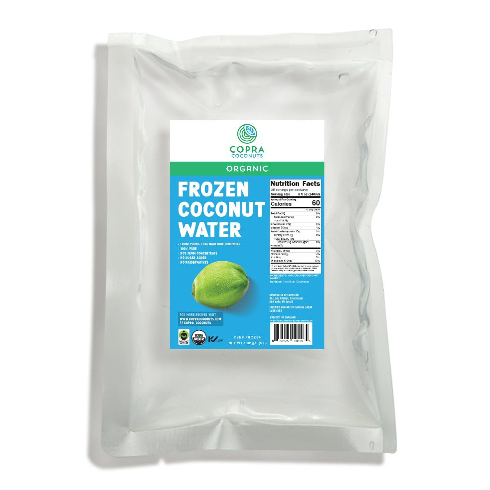 Organic Frozen Coconut Water (5L)