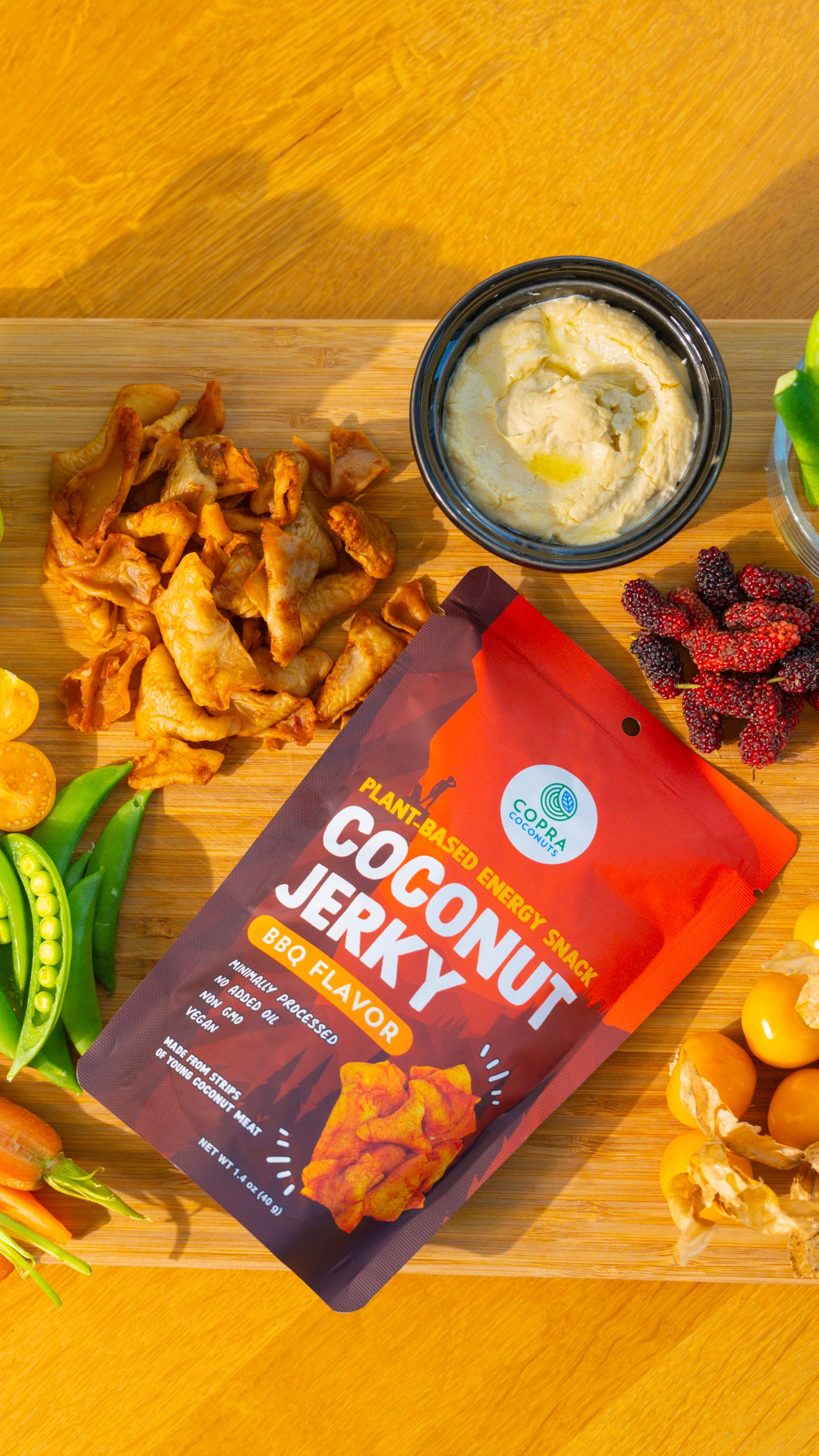 Coconut Jerky - BBQ Flavor