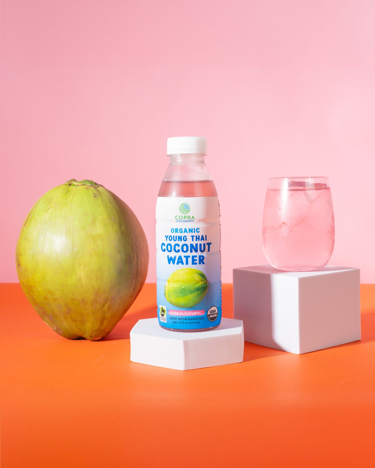 Organic 100% Pure Coconut Water