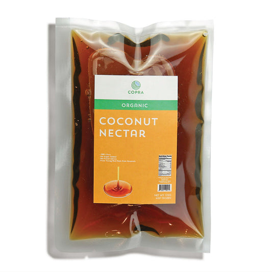 Package of Organic Coconut Nectar from Thailand by Copra Coconut